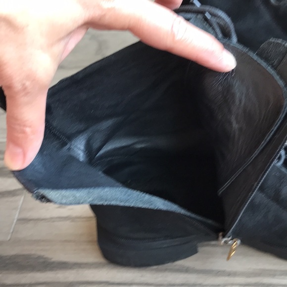 Rudsak genuine leather suede lace up boots size 37, US7 - Picture 9 of 9